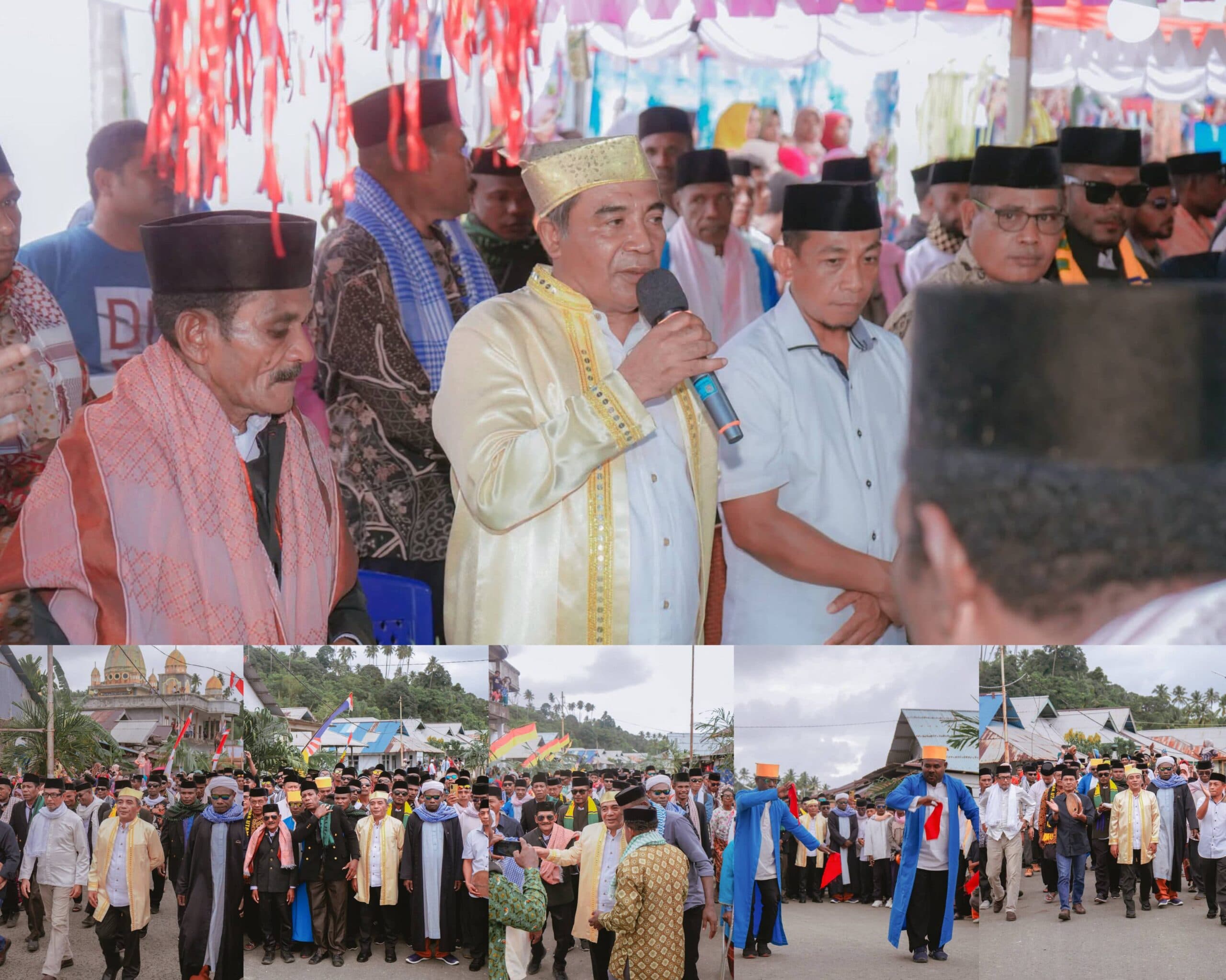 wakil-bupati-halteng-hadiri-fanten-maulid-nabi-di-desa-yeisowo-dan-baka-jaya